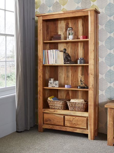 Reclaimed Indian Wood Bookcases - Buy Online - UK